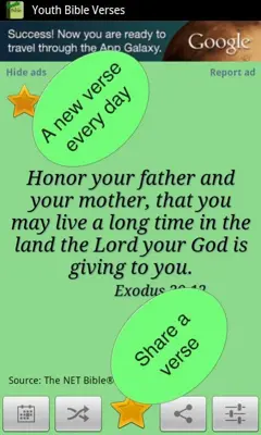 Youth Bible Verses android App screenshot 3